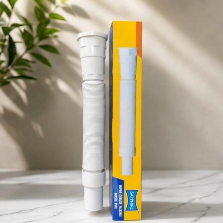 Collapsible Waste Pipe Extra Heavy Box - Sapphire