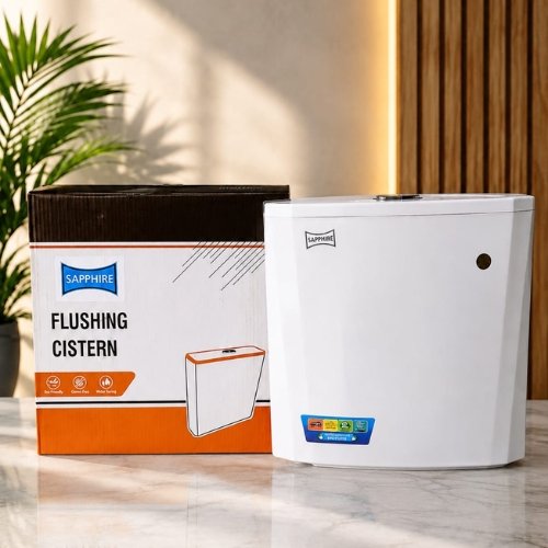 Gold Dual Flush Tank (Sapphire)
