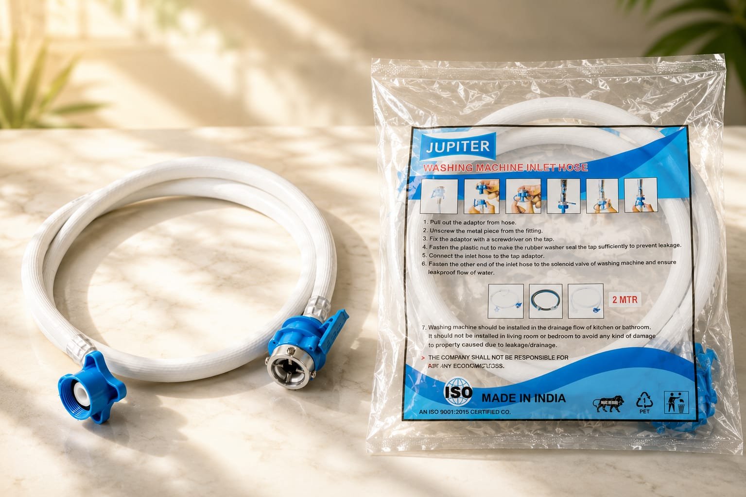 Washing Machine Auto Inlet Pipe - Jupiter